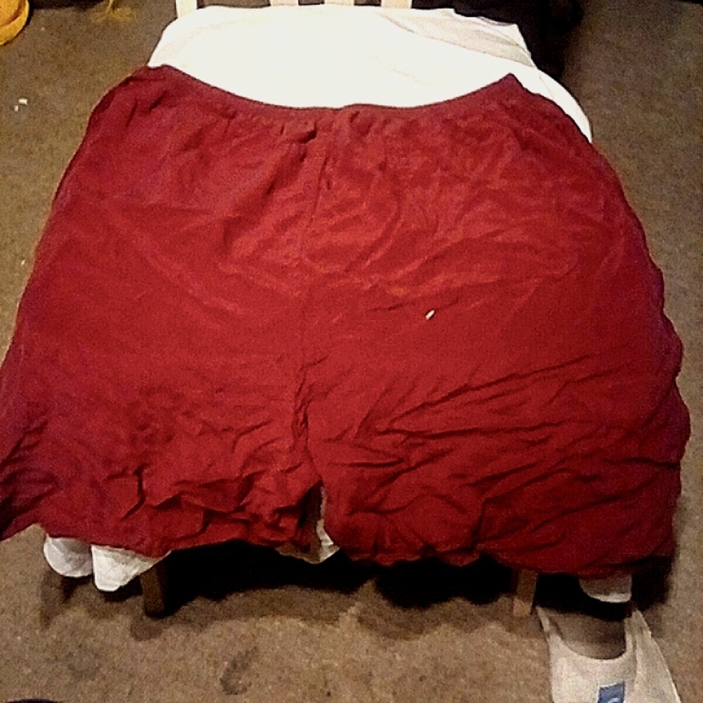 New RED Men Mullberry Silk  Chinese boxer 100%